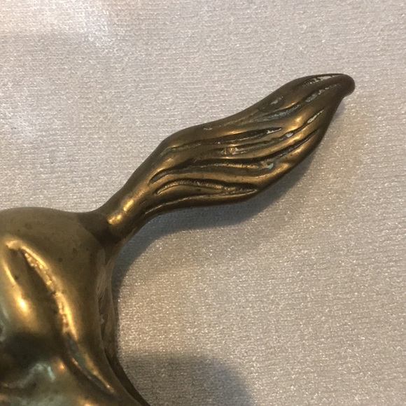 Vintage Brass Rocking Horse - Picture 6 of 11